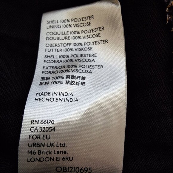 Free People Gabi Tunic Mini Dress/Top Blue Floral Retro Dramatic Hippie XS - Picture 10 of 10